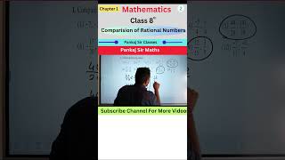 Comparison of Rational amp Irrational Numbers  class 8th shorts ytshorts viralshorts maths [upl. by Thin]