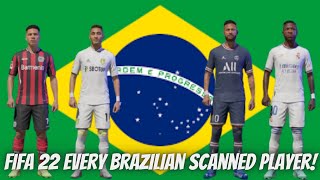 FIFA 22  Every Brazilian player with Real face [upl. by Saisoj]