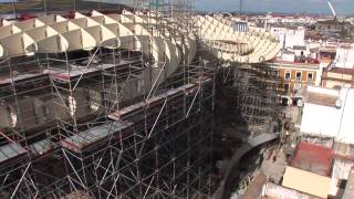 Video Setas de Sevilla Proceso constructivo [upl. by Adnuhsor]