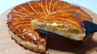 galette des roi à la frangipanerecette facile [upl. by Atikin]