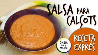 SALSA para CALÇOTS  Salvitxada  ⏳ Receta Exprés [upl. by Anwaf389]