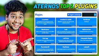 Top 5 Best Aternos Plugins For Your Minecraft Server  Best Plugins For a Minecraft SMP [upl. by Phionna]