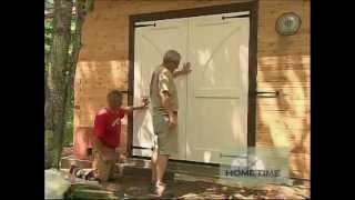 Carriage Style Doors for the Timber Shed [upl. by Claiborn]