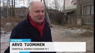 Suomen Yleisradion TV1 esitti uuden filminsä Petroskoissa [upl. by Anem819]