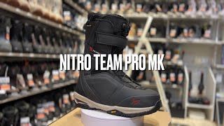 マーカスクリーブランドが使用するライダースペックのエキスパート向けブーツ 25 NITRO TEAM PRO MK ナイトロ スノーボード チームプロ [upl. by Tina]