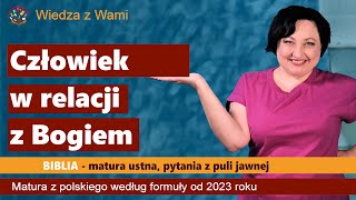 Człowiek w relacji z Bogiem Omów zagadnienie na podstawie znanych Ci fragmentów Księgi Rodzaju [upl. by Jamille288]