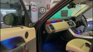 Range Rover Full Ambient Lighting Retrofit [upl. by Hellah]