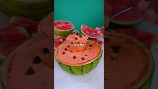 Turning a WATERMELON into refreshing ice cream [upl. by Haet689]