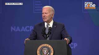 I am all in Biden Returns to Campaign Trail in Nevada  News9 [upl. by Mag]