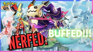 Pokemon Unite PATCH ALREADY DRAGAPULT BUFFED INTLEON NERFED AND MORE [upl. by Ilka]