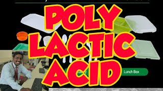 POLY LACTIC ACID PLA  TAMIL EXPLANATION  L AND D TYPES [upl. by Cicenia538]