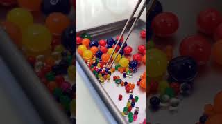 Mini water balls 🥳mini wood toy wood working art skill shorts cartoon kids viral trending [upl. by Akisey144]