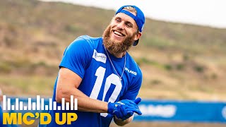 Cooper Kupp Mic’d Up At Rams OTAs [upl. by Aicylla]