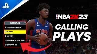 Guide to Calling Plays in NBA 2K23  PlayStation Esports [upl. by Maples127]