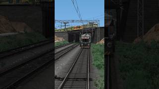 High Speed Crossing Train Railway Line  Train  Train Videos  ⁠Train Games  Train Simulator [upl. by Amsirahc]