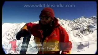 Heliskiiers talk about curry powder in the Himalaya [upl. by Homans]