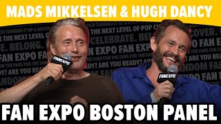 Hannibal Panel Highlights with Mads Mikkelsen and Hugh Dancy  FAN EXPO Boston 2024 [upl. by Esirehc]