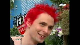 Muse  Interview for MCM at Rock Werchter Festival Belgium 2001 [upl. by Lawton87]