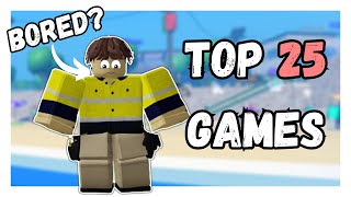 25 Of THE BEST Roblox Games To Play When Youre Bored 2024 [upl. by Katzen]