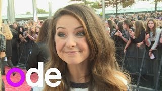 Zoella at Teen Awards Star talks about meeting One Direction and YouTube [upl. by Haughay]