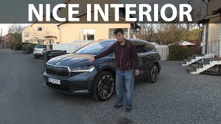 Skoda Enyaq interior review [upl. by Burroughs]