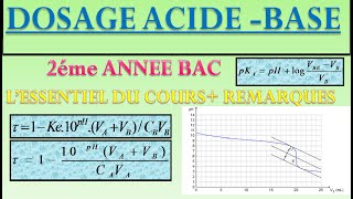 dosage acide base lessentiel du cours et astuces [upl. by Tterej]