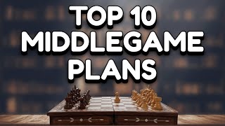 The 10 Best Chess Plans For The Middlegame  Chess Strategy For The Middlegame  Midgame Strategy [upl. by Mancino]