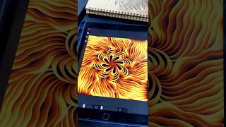 🧡💛🎨✨ satisfying mandalaart mandaladrawing relaxing youtubeshorts viralvideos art artist [upl. by Elockin112]