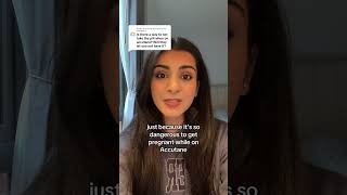 Do you need to be on the pill to take accutane acne accutane [upl. by Dorisa]