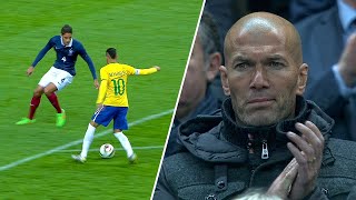 The Day Neymar Impressed Zinedine Zidane [upl. by Zehe11]