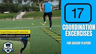 17 Coordination Exercises for Soccer Players [upl. by Sixela]