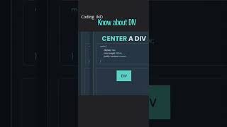 How to center a div in html css html css [upl. by Omarr]