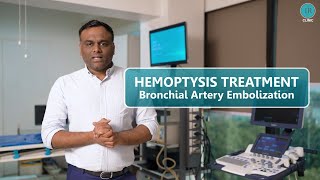 Hemoptysis Treatment  Bronchial Artery Embolization [upl. by Rolfston707]