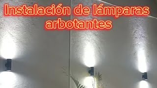 cómo instalar lámparas arbotantes pinzas pelacables Milwaukee 48222214 tools electricity luz [upl. by Wun224]