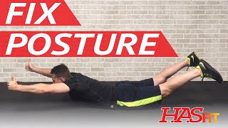 Posture Correction Exercises to Improve Posture  How to Fix Posture amp Exercises for Better Posture [upl. by Sunda619]