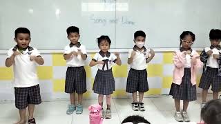 Kid song  The Bicycle Song with Liya at school performance  happy kids  school song [upl. by Aggappora460]