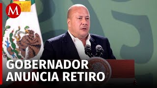 El gobernador de Jalisco asegura que después de su gobierno se retira de la política [upl. by Yonina]