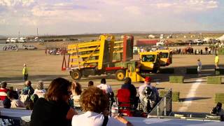 Hay Wagon Race at the Antelope Valley Fair and Alfalfa Festival Rural Olympics Lancaster Ca 2011 [upl. by Nyrhtac923]