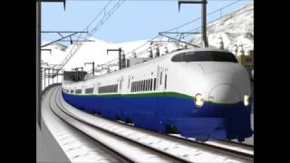 RailSim新幹線PV Ver1228 [upl. by Poppo700]