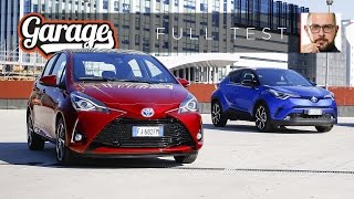 Toyota Yaris vs CHR Hybrid  Ibrida “blu” o ibrida “rossa” [upl. by Gibbeon]