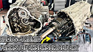 AUDI STronic DL501 0B5 Getriebe Störung  Fahrstufensensor G676 defekt  P179F  P179E  Gearbox [upl. by Yasui]