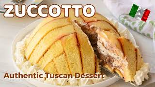 This Ricotta dessert will melt in your mouth Unveiling the Ultimate Zuccotto Recipe [upl. by Millda132]