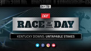 DRF Sunday Race of the Day  Untapable Stakes 2020 [upl. by Allehc]