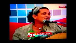 Carlos Vives  La celosa Pura Química [upl. by Afatsom642]