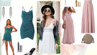 BridesMaid Dress or Wedding Guest Outfits  Amazon Fashion [upl. by Eelra573]