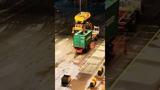 Loading 20ft container box for container vessel fyp foryou video viralshorts shortsasmr [upl. by Sabino]