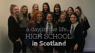 a day in the life of high school in Scotland vlog [upl. by Sheline]