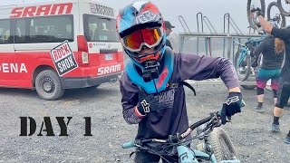 MAYDENA BIKE PARK TASMANIA DAY 1 SO SICK [upl. by Cornell]