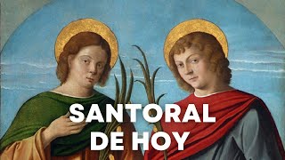 SANTORAL DE HOY Descubre las Historias de los santos de Fe y Milagros del 19 de junio santoral [upl. by Airel61]