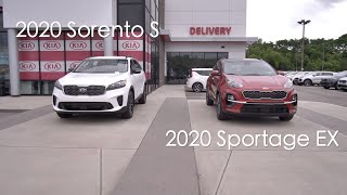 2020 Sorento vs 2020 SportageKia SUV ComparisonParkside Kia [upl. by Lennej295]